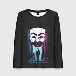 Женский лонгслив Mr Robot: Anonymous