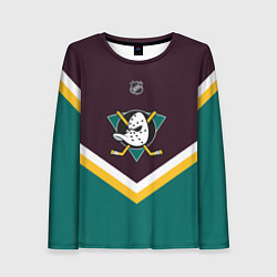 Женский лонгслив NHL: Anaheim Ducks