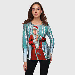 Лонгслив женский Grand Happy New Year!, цвет: 3D-принт — фото 2