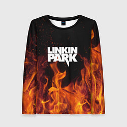 Лонгслив женский Linkin Park: Hell Flame, цвет: 3D-принт