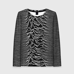 Лонгслив женский Joy Division: Unknown Pleasures, цвет: 3D-принт