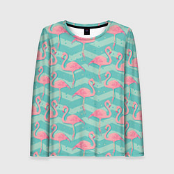 Женский лонгслив Flamingo Pattern