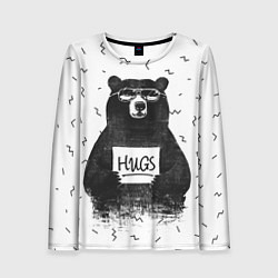 Женский лонгслив Bear Hugs