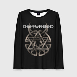 Женский лонгслив Disturbed Logo