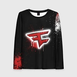 Женский лонгслив FaZe Clan: Black collection