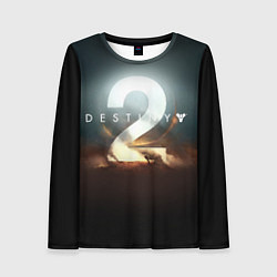 Лонгслив женский Destiny 2, цвет: 3D-принт