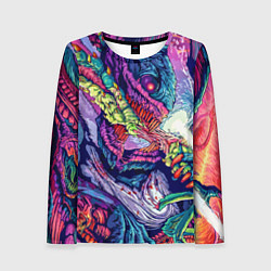 Лонгслив женский Hyper Beast Style, цвет: 3D-принт