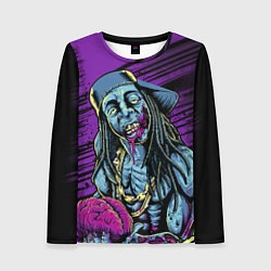 Лонгслив женский Lil Wayne Art, цвет: 3D-принт