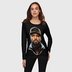 Лонгслив женский Ice Cube, цвет: 3D-принт — фото 2