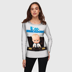 Лонгслив женский Босс-молокосос, цвет: 3D-принт — фото 2