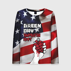 Лонгслив женский Green Day American Idiot, цвет: 3D-принт