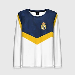 Лонгслив женский Real Madrid FC: Sport, цвет: 3D-принт