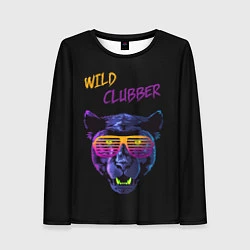 Лонгслив женский Wild Clubber, цвет: 3D-принт
