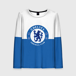 Лонгслив женский Chelsea FC: Duo Color, цвет: 3D-принт