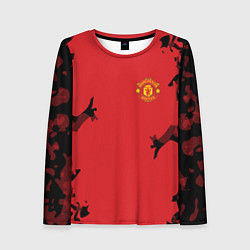 Женский лонгслив FC Manchester United: Red Original