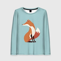 Женский лонгслив Minimal Fox