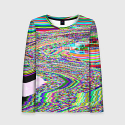 Женский лонгслив Optical Glitch