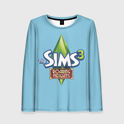 Лонгслив женский The Sims 3: Roaring Heights, цвет: 3D-принт