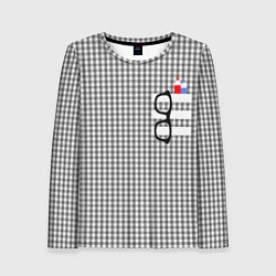 Лонгслив женский Карман хипстера, цвет: 3D-принт