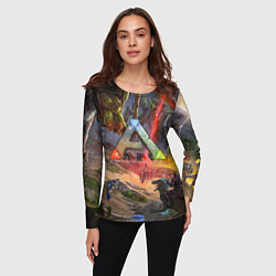Лонгслив женский ARK: Survival Evolved, цвет: 3D-принт — фото 2