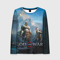 Лонгслив женский God of War, цвет: 3D-принт