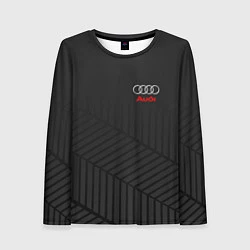 Женский лонгслив Audi: Grey Collection