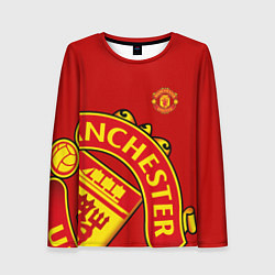 Женский лонгслив FC Man United: Red Exclusive