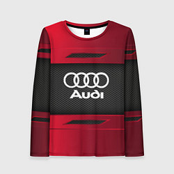 Лонгслив женский Audi Sport, цвет: 3D-принт