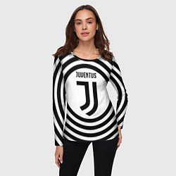 Лонгслив женский FC Juventus Round, цвет: 3D-принт — фото 2