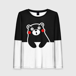 Женский лонгслив Kumamon Surprised