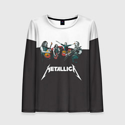 Женский лонгслив Metallica