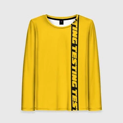 Лонгслив женский ASAP Rocky: Yellow Testing, цвет: 3D-принт