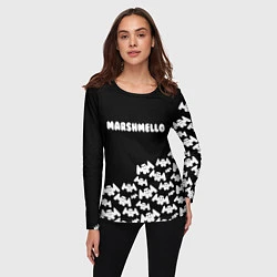 Лонгслив женский Marshmello: Dark Side, цвет: 3D-принт — фото 2