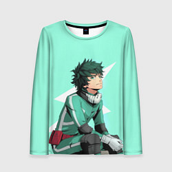 Женский лонгслив Мидория Изуку