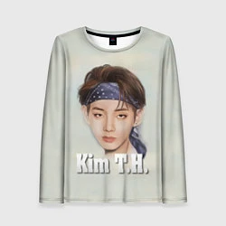 Лонгслив женский BTS Kim T.H., цвет: 3D-принт