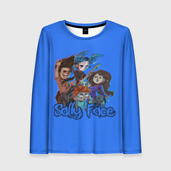 Лонгслив женский Sally Face: Rock Band, цвет: 3D-принт
