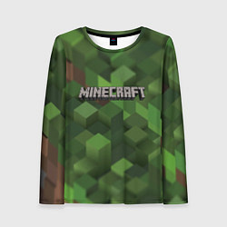 Женский лонгслив MINECRAFT FOREST