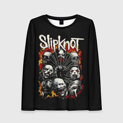 Женский лонгслив Slipknot: Faces