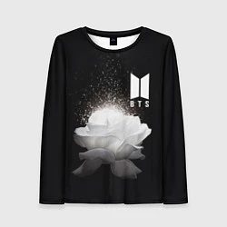 Женский лонгслив BTS Flower