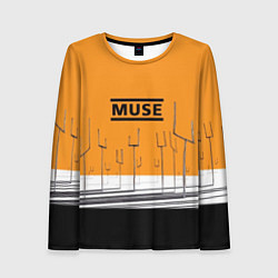 Женский лонгслив Muse: Orange Mood