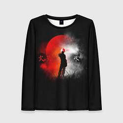 Женский лонгслив Лед и огонь Ice and Fire