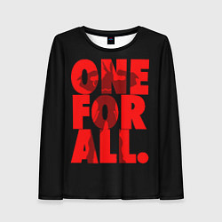 Женский лонгслив Моя геройская академия