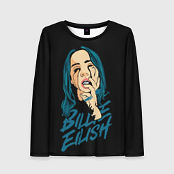 Лонгслив женский Billie Eilish, цвет: 3D-принт