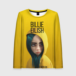Лонгслив женский BILLIE EILISH: Yellow Girl, цвет: 3D-принт