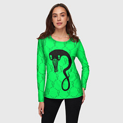 Лонгслив женский BILLIE EILISH: Blohsh & Ghoul, цвет: 3D-принт — фото 2