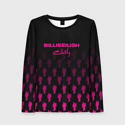 Лонгслив женский Billie Eilish, цвет: 3D-принт