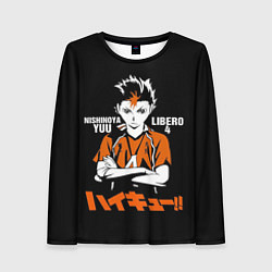 Лонгслив женский Моя геройская академия, цвет: 3D-принт