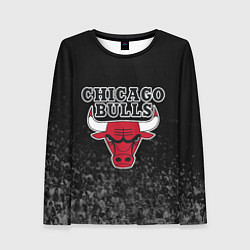 Лонгслив женский CHICAGO BULLS, цвет: 3D-принт