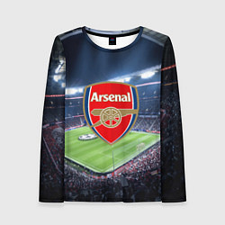 Лонгслив женский FC Arsenal, цвет: 3D-принт