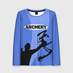 Лонгслив женский Archery, цвет: 3D-принт